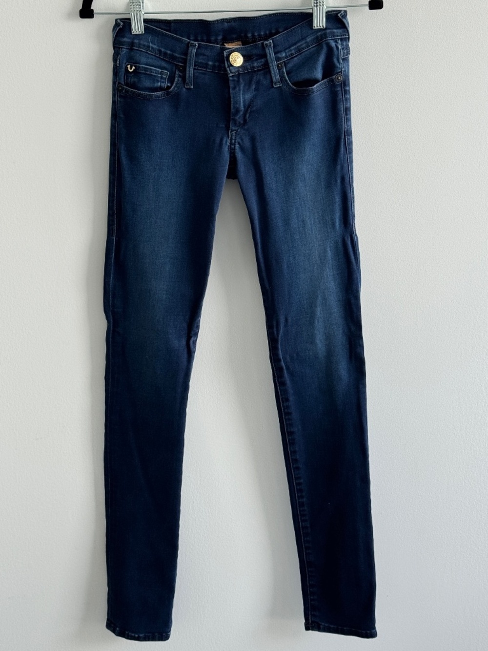 True Religion Dark Wash Skinny Jeans